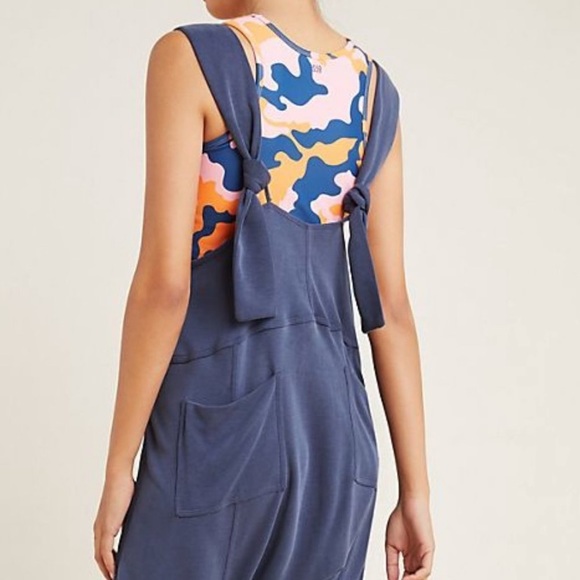 NWT Free People | Blue High Tide Jumpsuit Romper - Picture 4 of 10